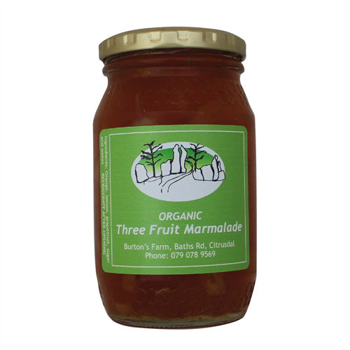 Cedar Jam - Organic Three fruit marmalade
